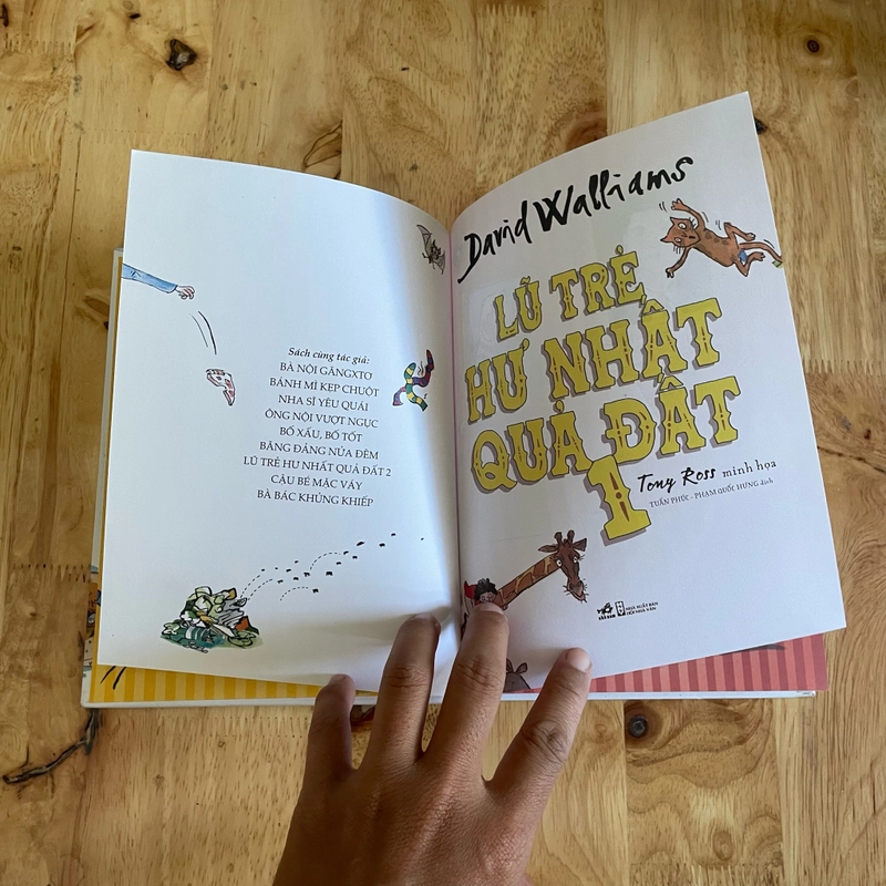 II Sách Thiếu Nhi: Lũ Trẻ Hư Nhất Quả Đất 1 - David Walliams - 2023 477711