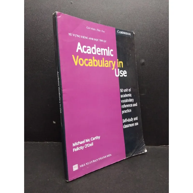 [Sách Cũ SCGR] Academic Vocabulary in Use mới 90% HCM2606 Phúc Duy HỌC NGOẠI NGỮ 685478
