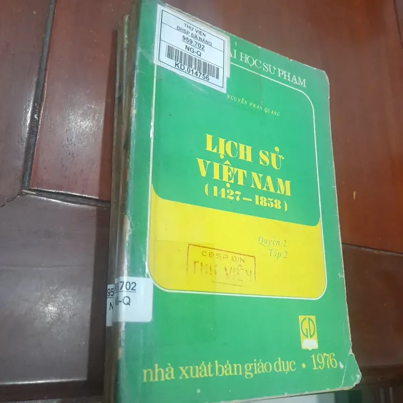 LỊCH SỬ VIỆT NAM (1427-1858), quyển 2 (2 tập) 570115