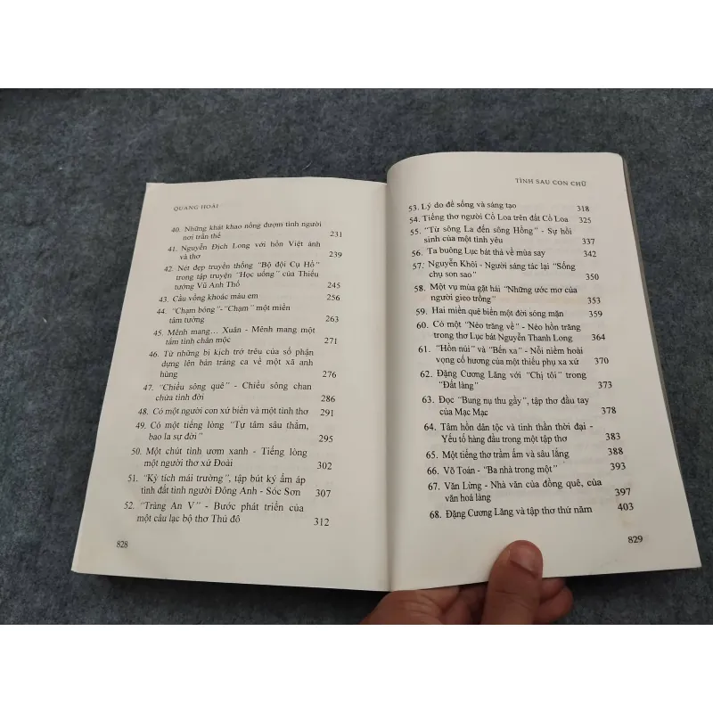 TÌNH SAU CON CHỮ. TIỂU LUẬN & BÚT KÝ 936841