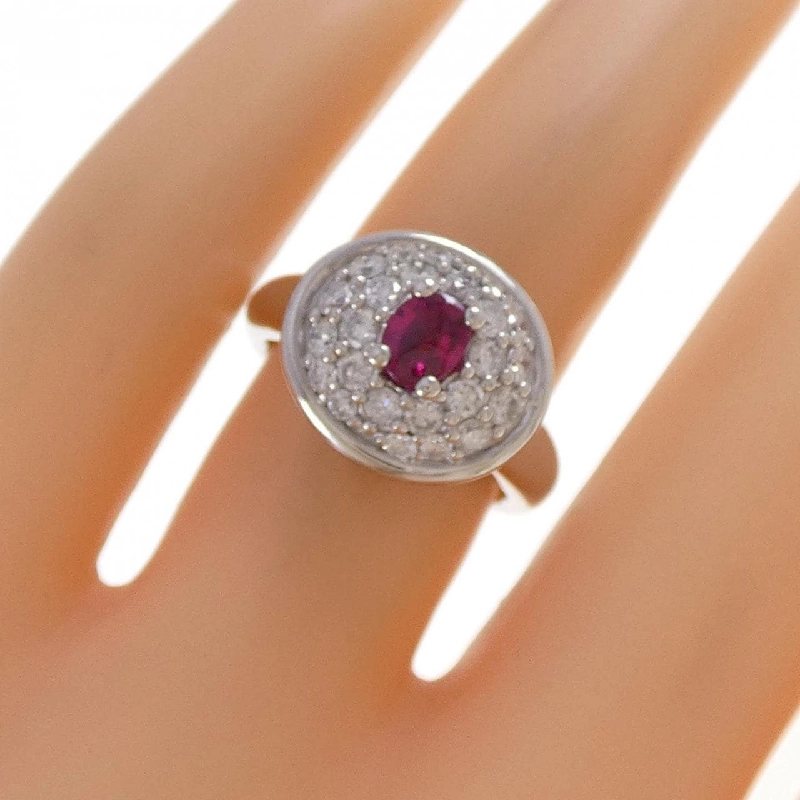 Nhẫn Ruby PT900 0.60CT - Hàng hiệu Chính hãng 853361