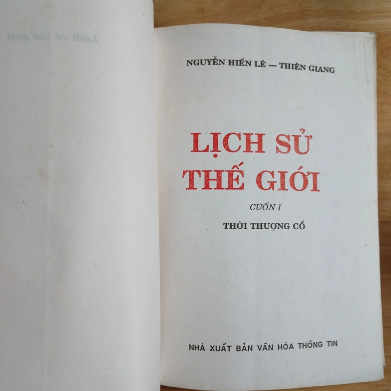 Lịch Sử Thế Giới (Bộ 2 Tập) - Nguyễn Hiến Lê, Thiên Giang 476668