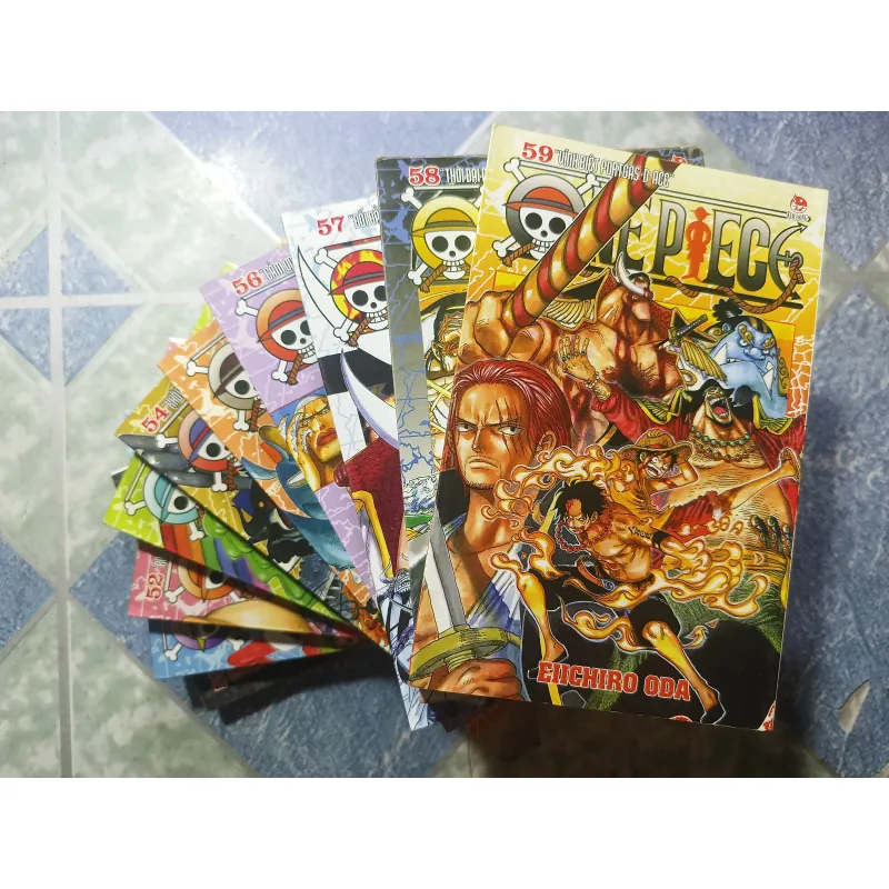 Combo One Piece 109 tập + One Piece Lucky 77 1006779