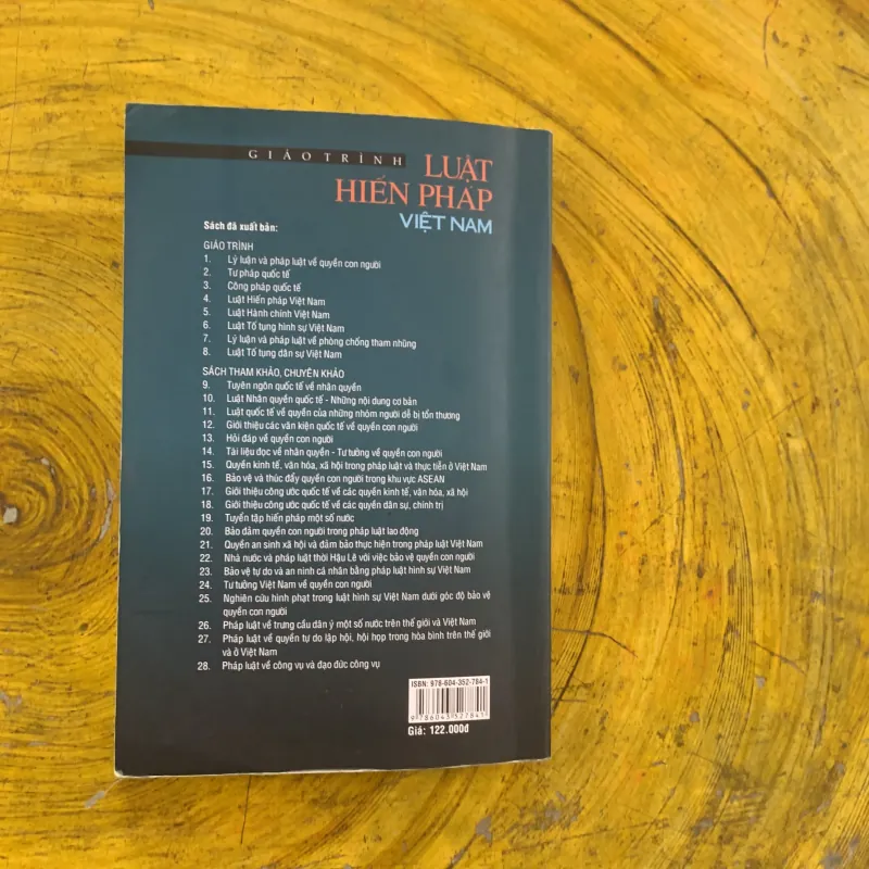 GIÁO TRÌNH LUẬT HIẾN PHÁP VIỆT NAM 1023328