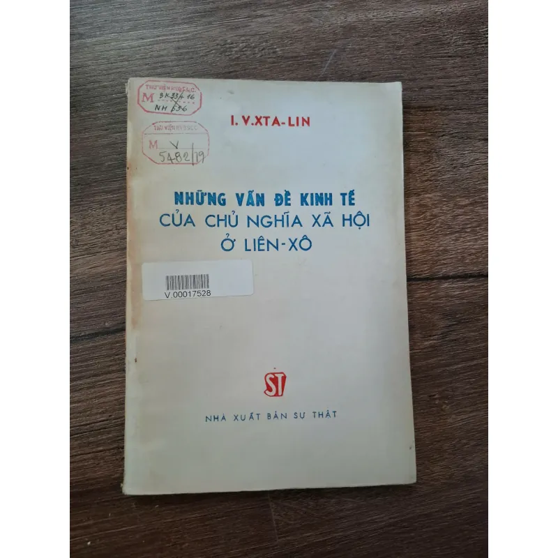 NHỮNG VẤN ĐỀ KINH TẾ CỦA CHỦ NGHĨA XÃ HỘI Ở LIÊN-XÔ - I. V. XTA-LIN 709910