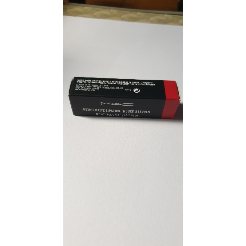 Son MAC Retro Matte 707 Ruby Woo – Đỏ Thuần (tặng kèm hộp quà) 12798