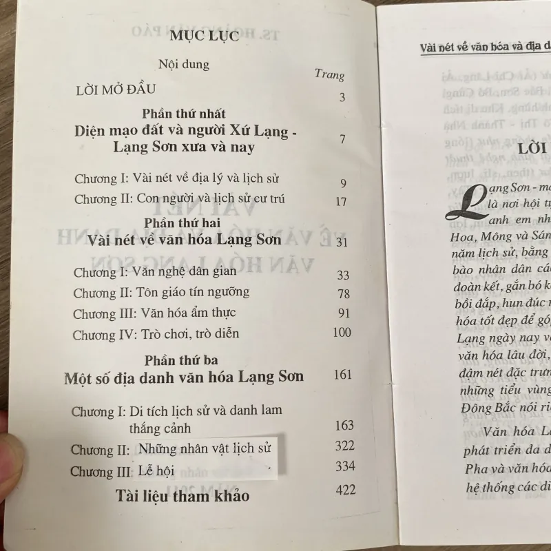 VÀI NÉT VỀ VĂN HÓA VÀ ĐỊA DANH VĂN HÓA LẠNG SƠN (XB 2012) 1009768