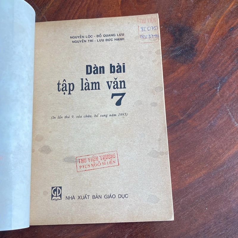 DÀN BÀI TẬP LÀM VĂN 7 (XB 1997) 474360