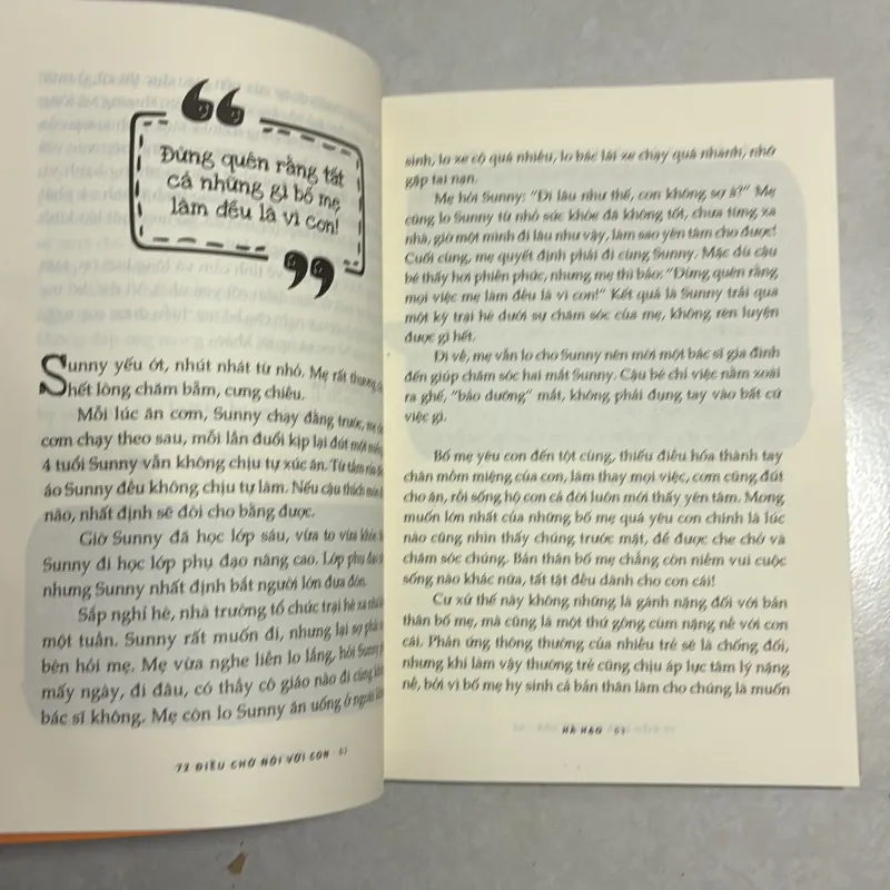 72 điều chớ nói với con 790625