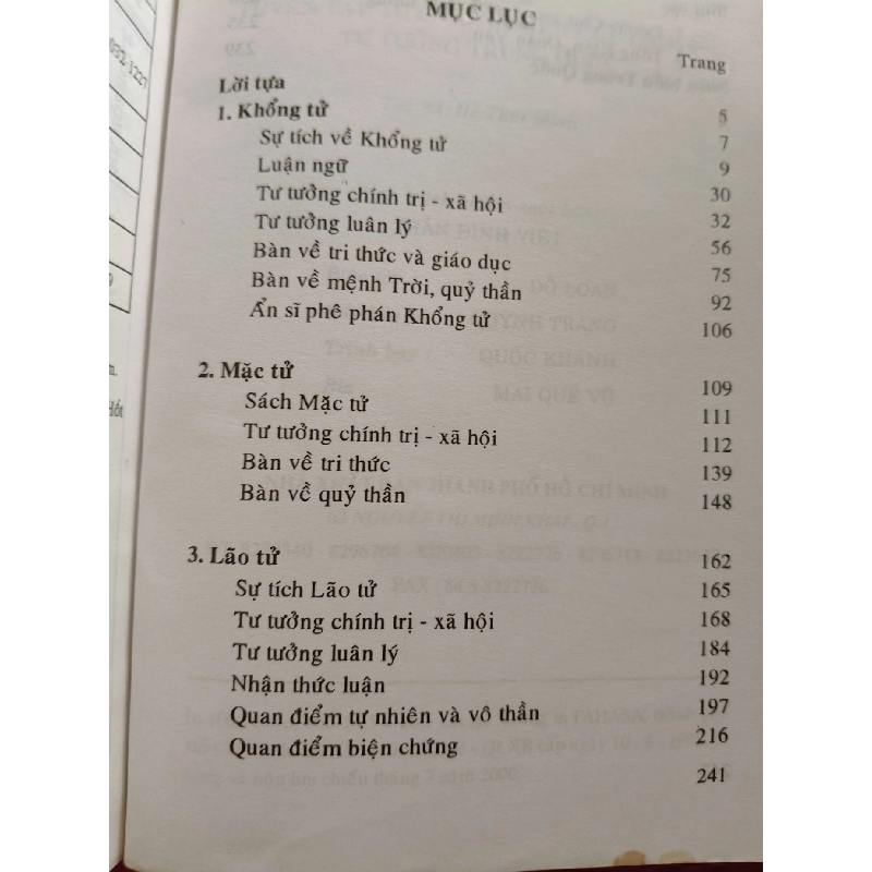 NGHIÊN CỨU LỊCH SỬ TƯ TƯỞNG TRUNG QUỐC 1 - HÀ THÚC MINH - 2000 - 242 trang LỊCH SỬ - CHÍNH TRỊ - TRIẾT HỌC ANTQ0709 919625