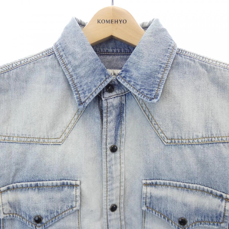 SAINT LAURENT S／S Shirt - Hàng hiệu Authentic 906392