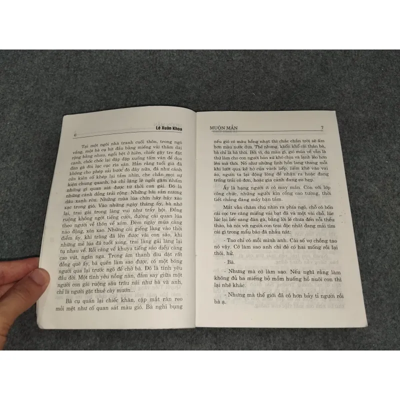 MUỘN MẰN - LÊ XUÂN KHOA 588782