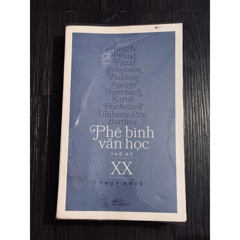 Phê bình văn học thế kỷ XX - Thuỵ Khuê 497952