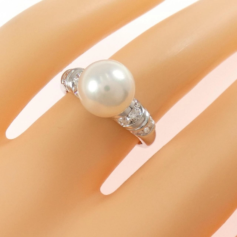 Nhẫn ngọc trai Akoya PT900 8.7mm - Hàng hiệu Authentic 849899