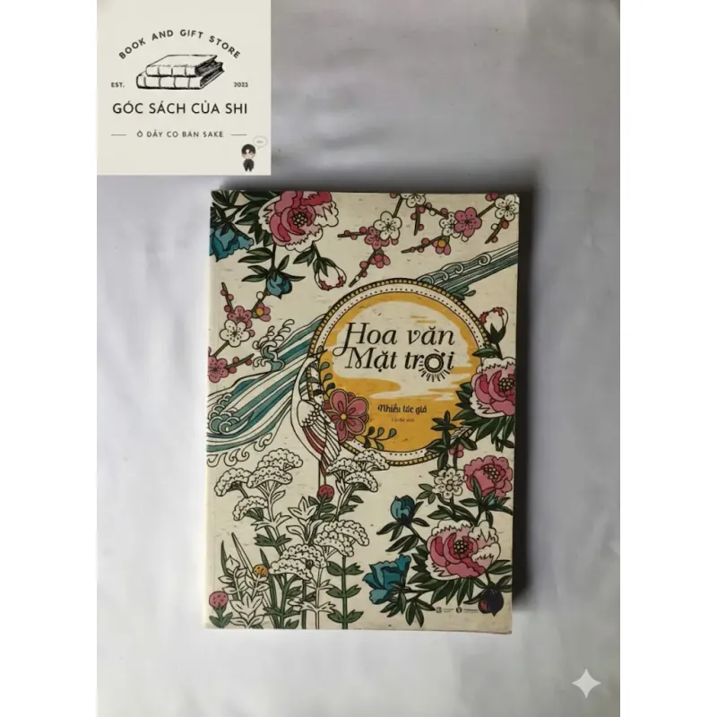 Sách tô màu Hoa văn mặt trời 731127