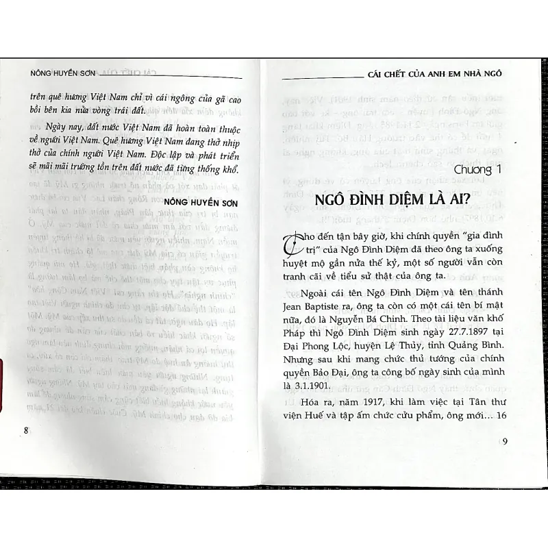 CÁI CHẾT CỦA ANH EM NHÀ NGÔ - Soạn giả NÔNG HUYỀN SƠN 1035510