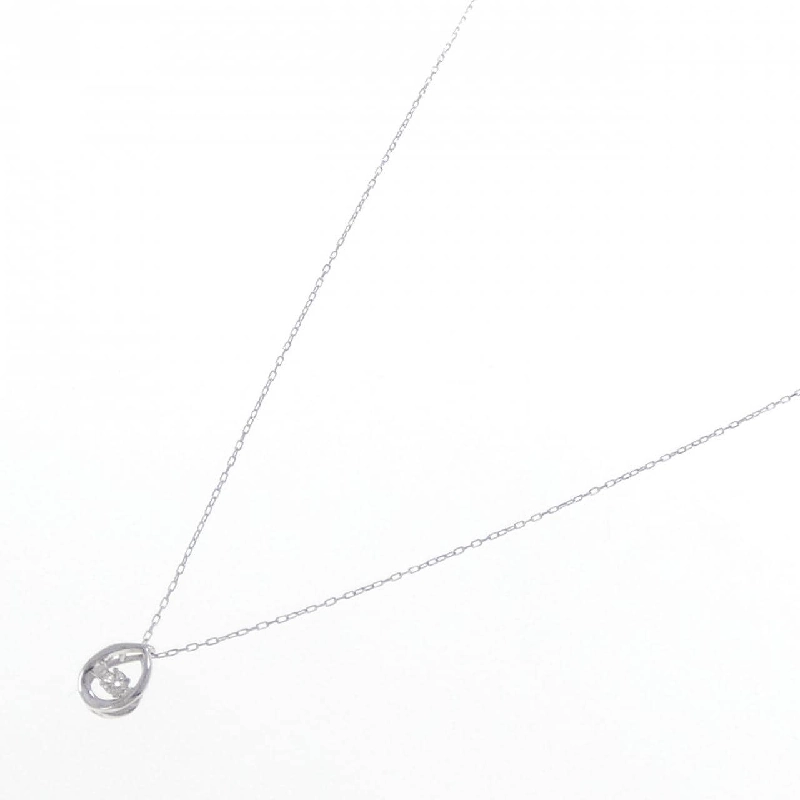 K18WG Dây chuyền kim cương 0.02CT - Hàng hiệu Chính hãng 859614