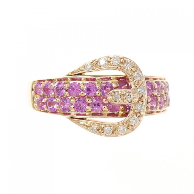 Nhẫn Sapphire K18PG 0.80CT - Hàng hiệu Chính hãng 855759