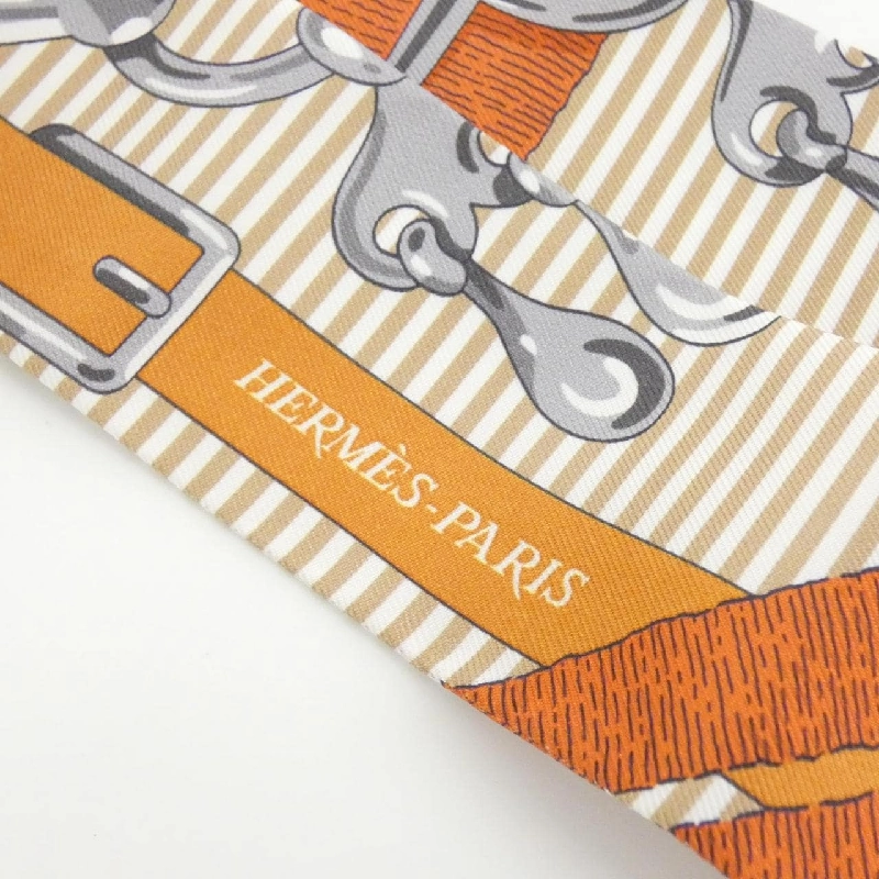 【Sản phẩm chưa sử dụng】Khăn quàng cổ Hermès MORS A JOUETS CHEMISE Twilly 063419S 624842