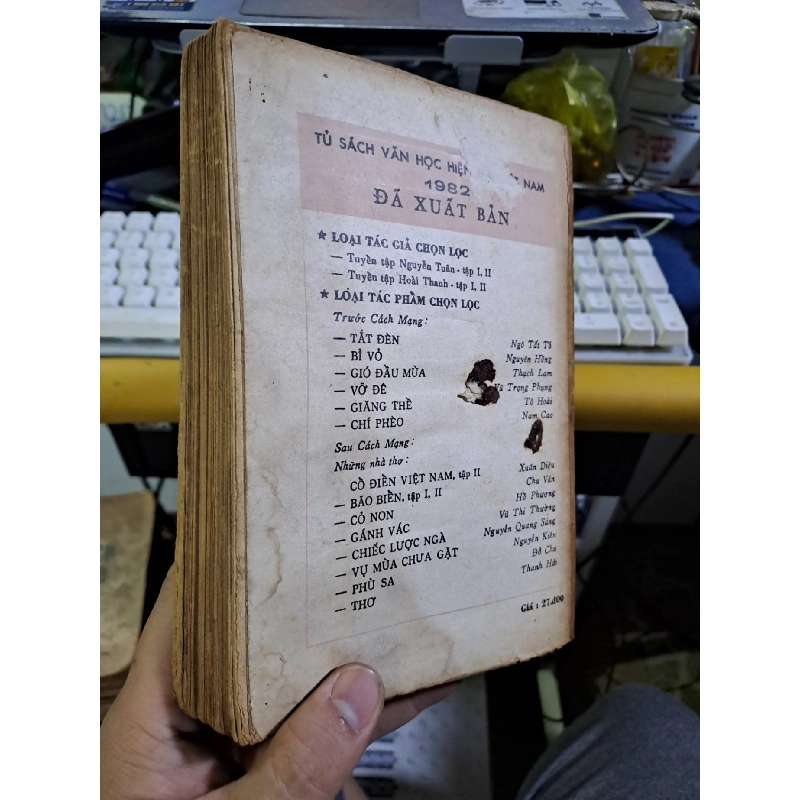 Bão Biển tập 2 Chu Văn mới 80% 1982 Văn học Việt Nam HCM1709 924485