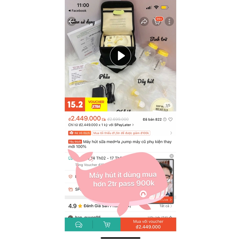 Máy hút sữa Medela pump ngon bổ rẻ 501516