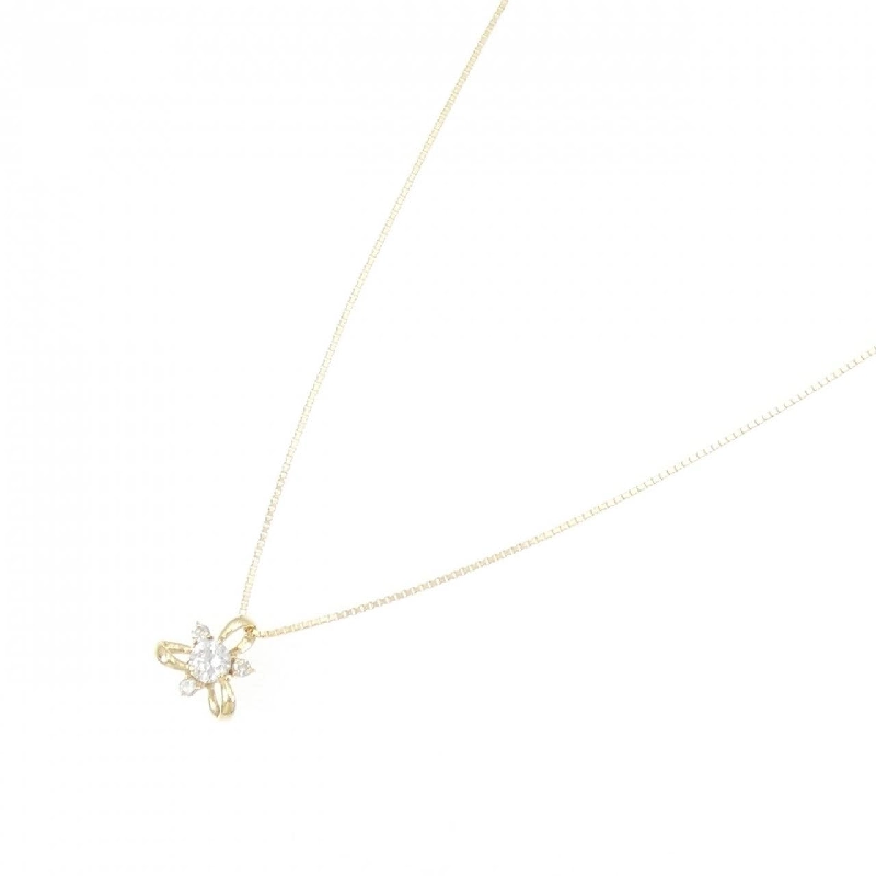 K18YG Dây chuyền kim cương 0.26CT - Hàng hiệu Chính hãng 862294