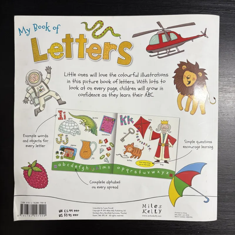 My first word book + My book of letters 755396