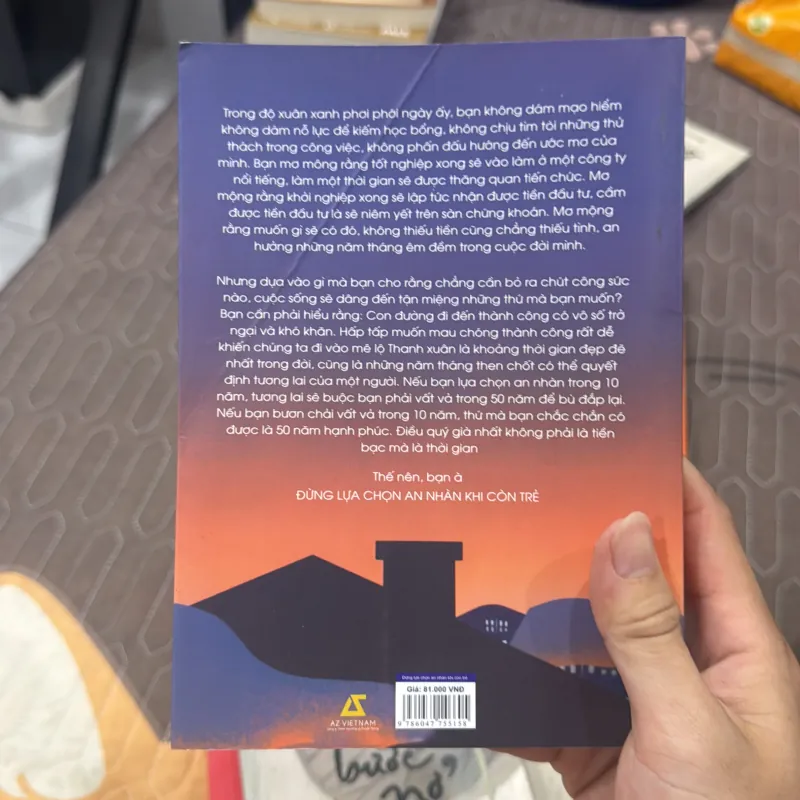 Sách đừng lựa chọn an nhàn khi còn trẻ 1019685