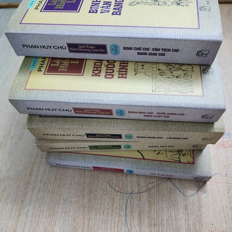 Lịch triều hiến chương loại chí | Phan Huy Chú | bộ 5 tập 727078