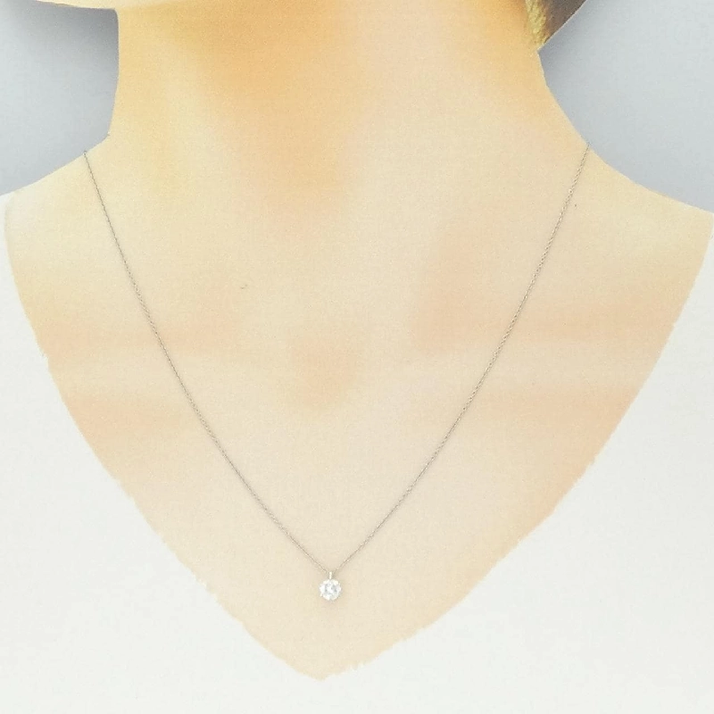 Dây chuyền kim cương PT900/PT850 0.329CT E I1 VG - Hàng hiệu Chính hãng 873306