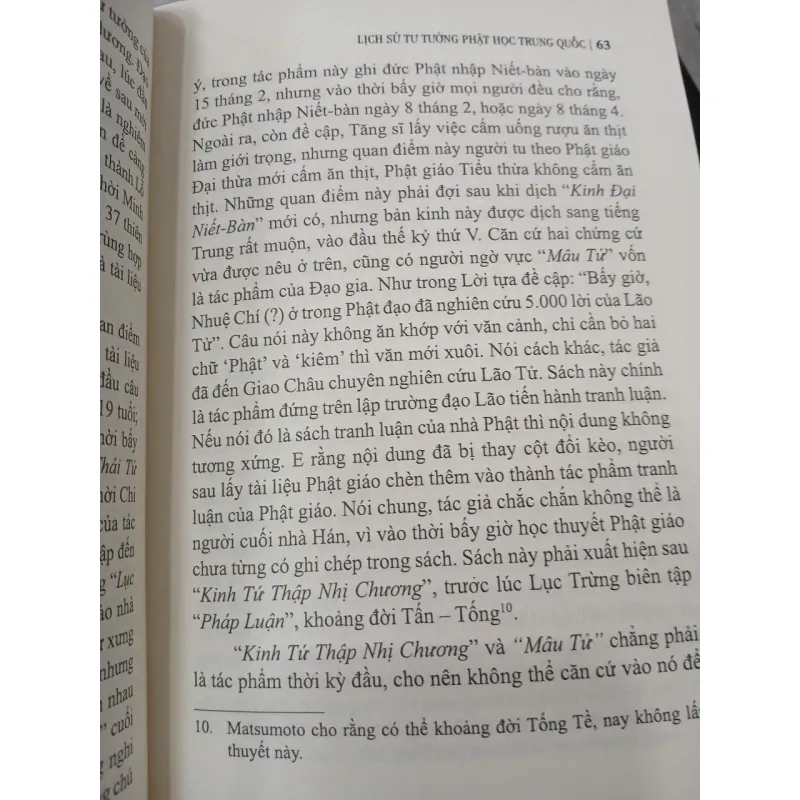 LỊCH SỬ TƯ TƯỞNG PHẬT HỌC TRUNG QUỐC - Lữ Trừng 699176