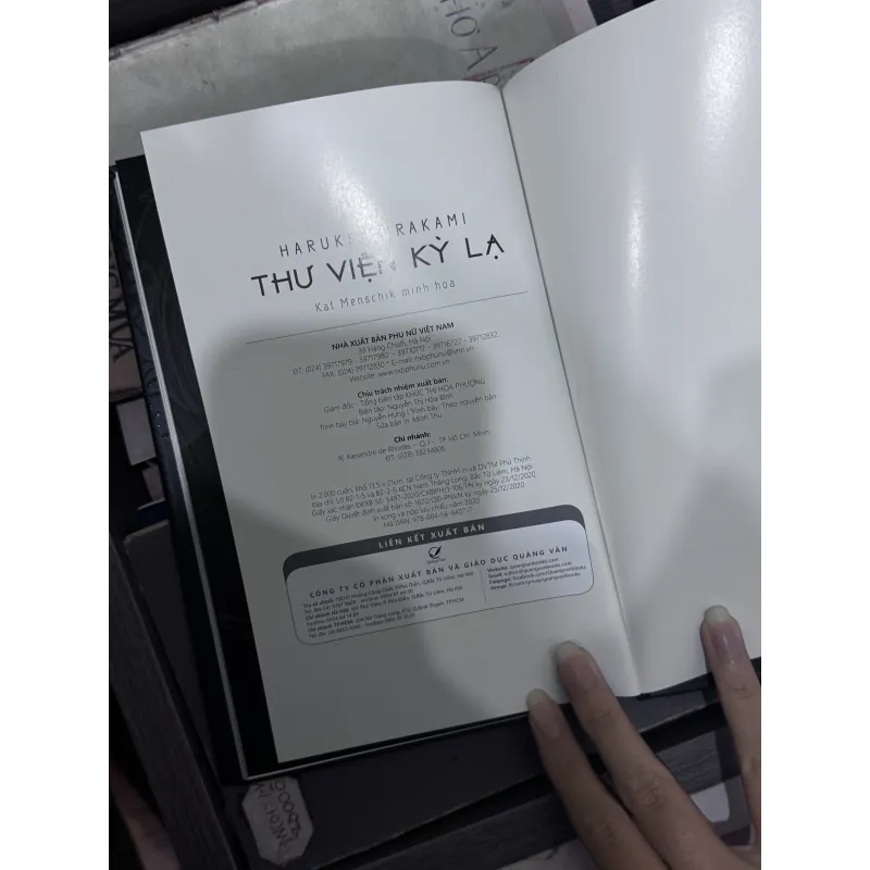 Thư viện kỳ lạ - Haruki Murakami  763805