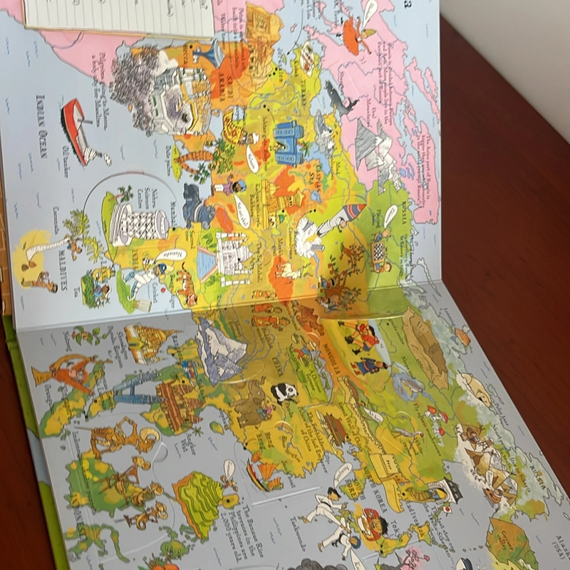 PICTURE BOOK Lift the flap Picture atlas 536053