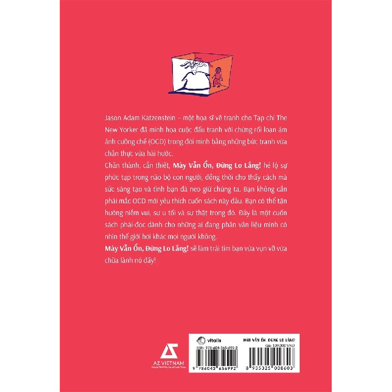 Mày Vẫn Ổn, Đừng Lo Lắng! - Một Cuốn Sách Về OCD Bằng Chữ Và Tranh - Jason Adam Katzenstein 190976