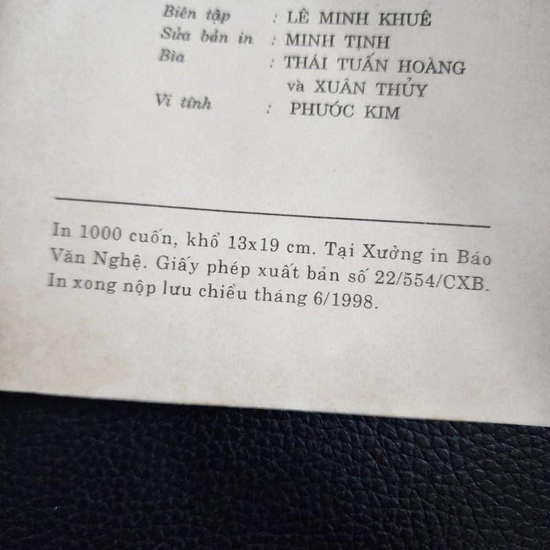 Mê chữ | Vũ Bằng | 1998 492966