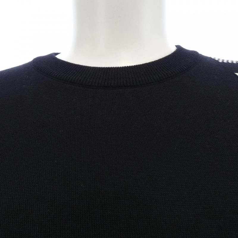 Louis Vuitton LOUIS VUITTON Damier Stripe Jacquard HKN86WZLW Áo len - Hàng hiệu Chính hãng 895080