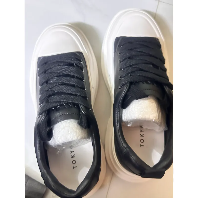 Giày sneaker đen phối trắng Tokyo Life 799944