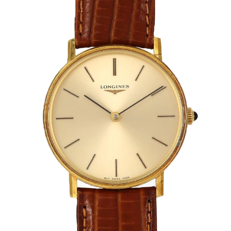 Đồng hồ Longines Vỏ Tròn YG YG Cơ - Hàng hiệu Chính hãng 881039