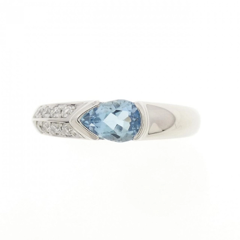 Nhẫn Aquamarine PT900 0.55CT 671979