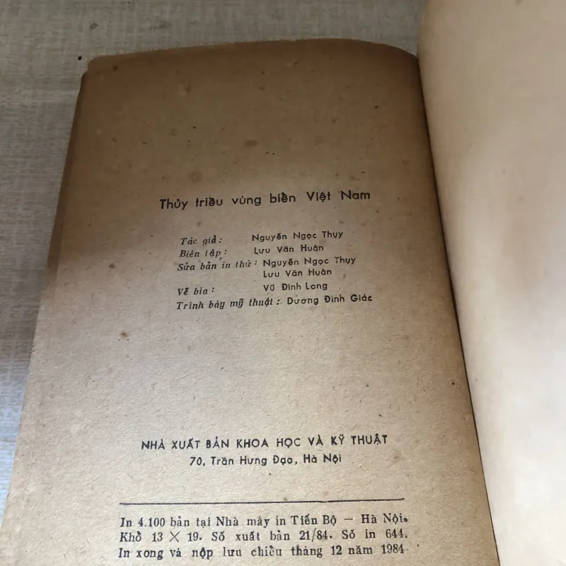 Thủy triều vùng biển Việt Nam 972150
