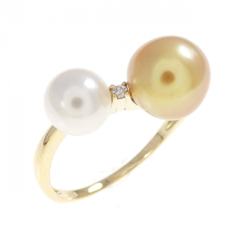 Nhẫn ngọc trai K18YG - Hàng hiệu Authentic 849596