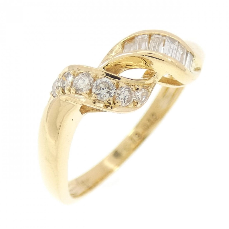 Nhẫn kim cương 18KYG 0.13CT 671845