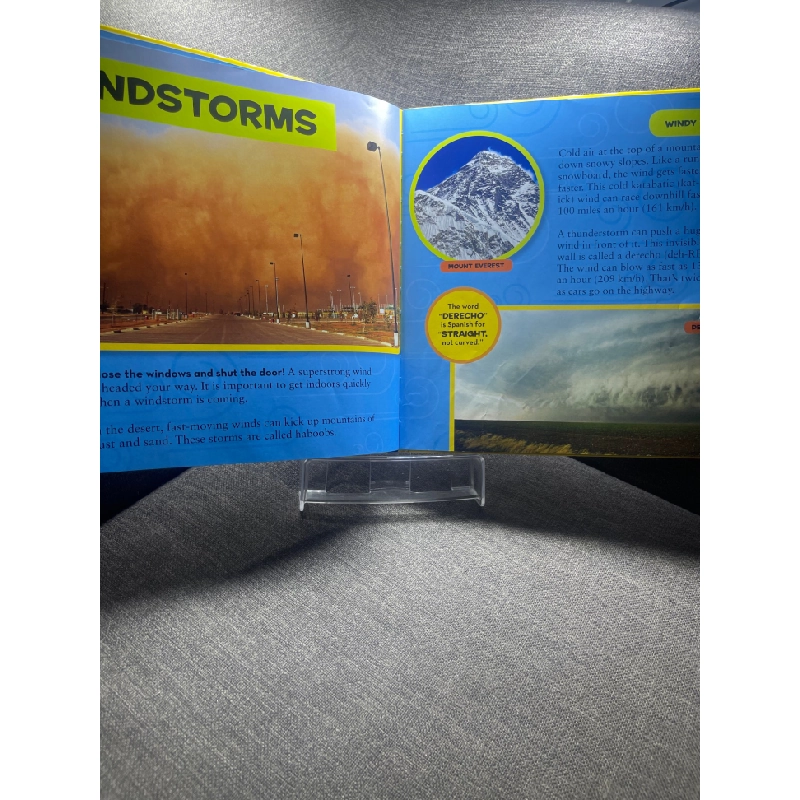 Little kids first big book of weather mới 90% sách tranh màu ngoại văn và thiếu nhi khoa học đời sống National Geographic kids HPB1605 SÁCH NGOẠI VĂN 181344