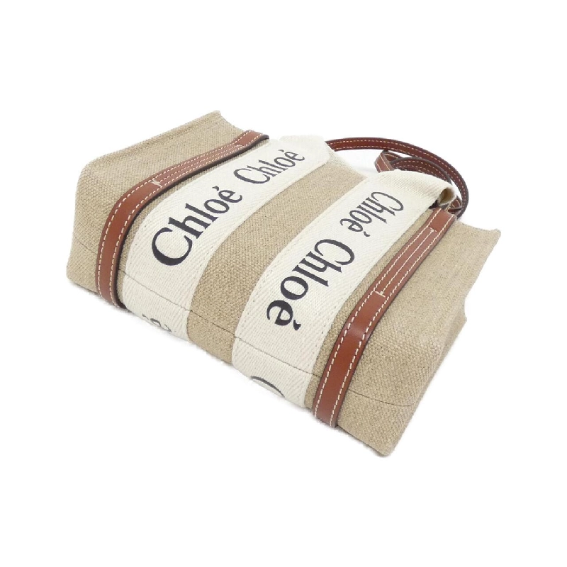 【Sản phẩm mới】Chloé Woody Mini Tote CHC22AP237 I26 Túi 609042