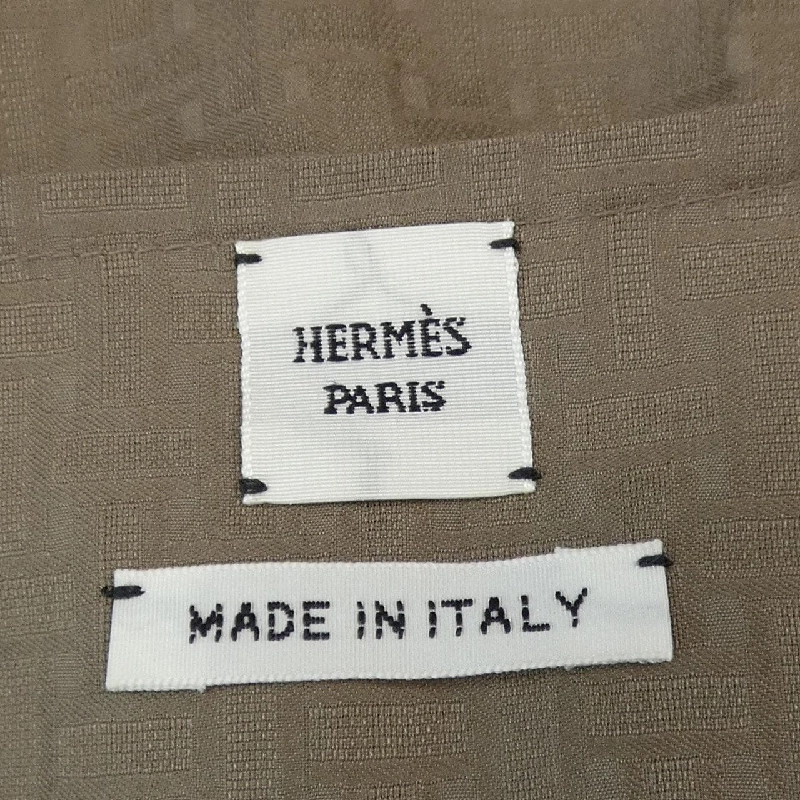 Đầm ngắn Bohemian HERMES bằng vải gạc 5E0570DB 647821