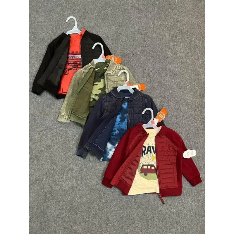 Set áo khoác và áo phông hàng xuất 766282