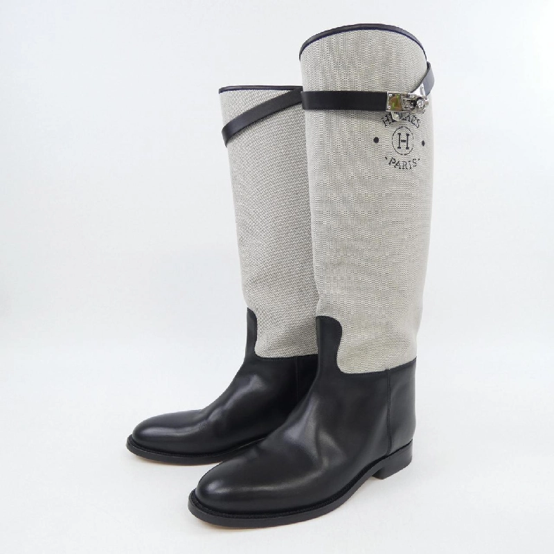 Giày bốt dài HERMESジャンピングケリーバックル 231081Z - Hàng hiệu Authentic 828257