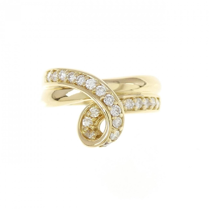 Nhẫn kim cương K18YG 0.23CT 672768