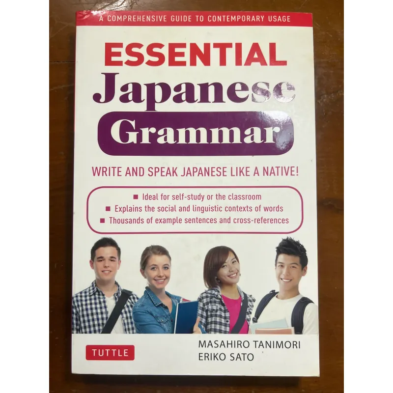 Sách học ngữ pháp tiếng Nhật cơ bản viết bằng tiếng Anh 739070