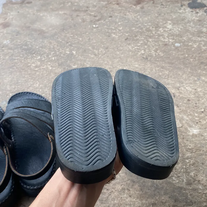 Combo 3 đôi dép da + cao su thanh lý 605066